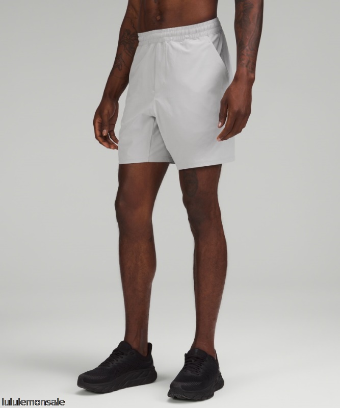 Lululemon Deutschland DELULU850 | Lululemon Deutschland Seal Grey Schrittbrecher Linerless Short 7
